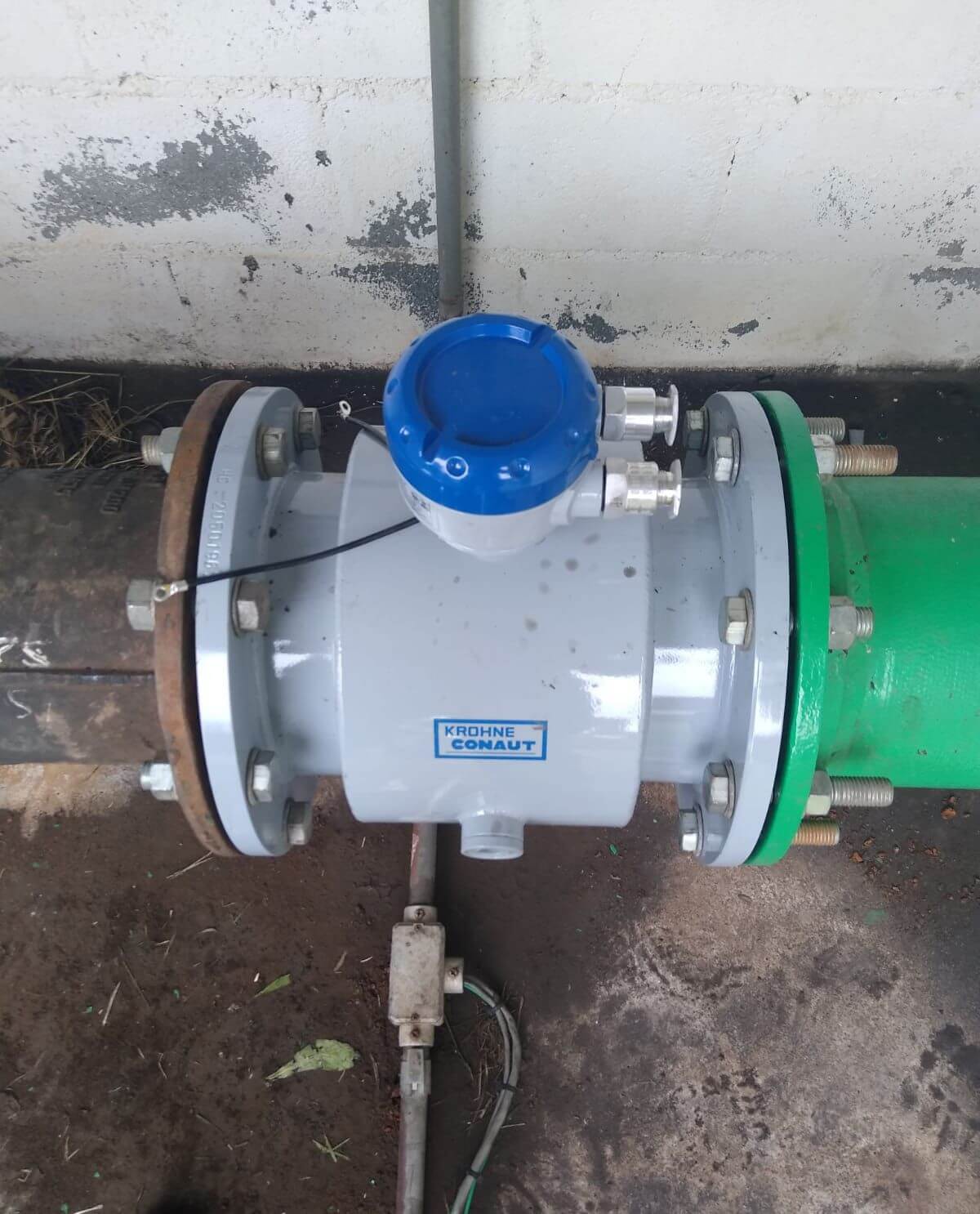 Medidor de vazão de alta precisão da marca KROHNE